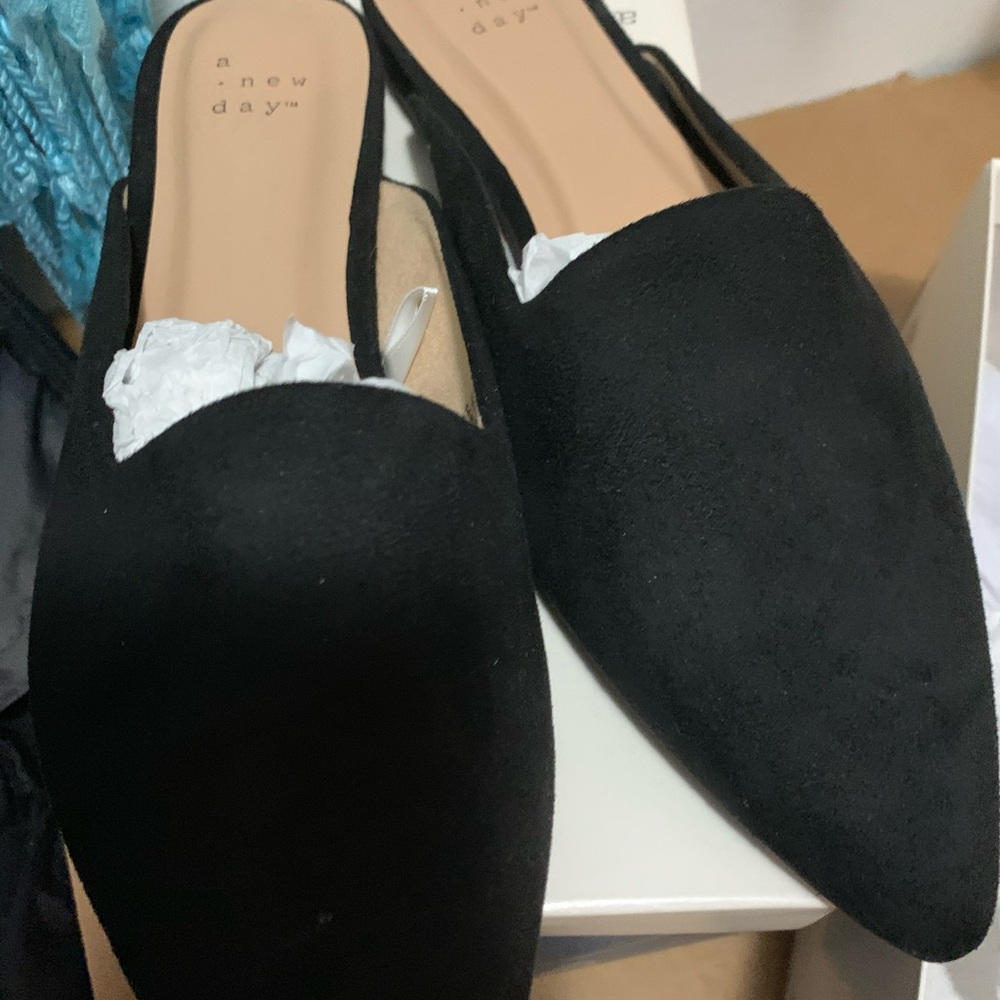 Brand new with box A New Day mules size 7.5